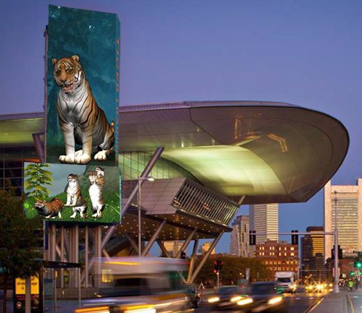 tiger marquee